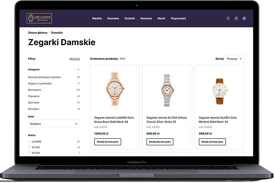 Branża jubilerska i zegarkowa w e-commerce