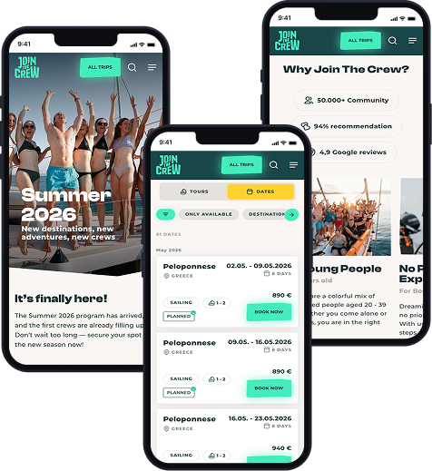 Realizacja serwisu w branży turystycznej