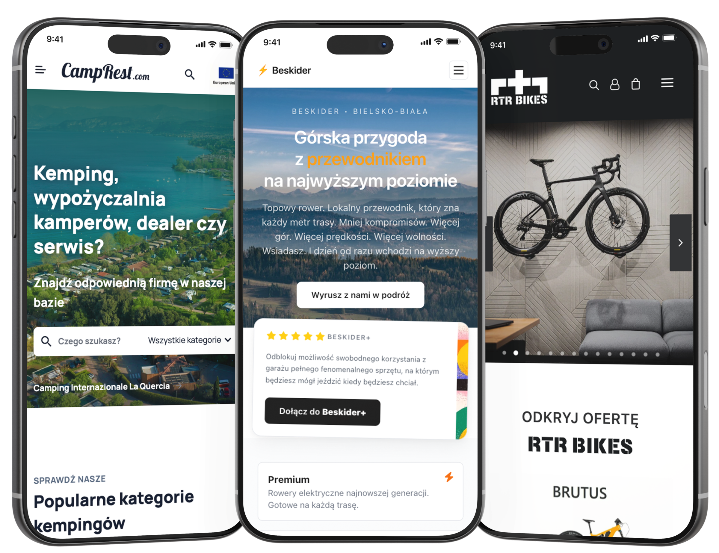 E-commerce w branży rowerowej - realizacje Ageno