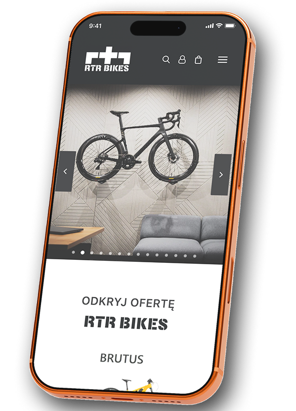 E-commerce dla producent&oacute;w akcesori&oacute;w rowerowych - realizacja Ageno